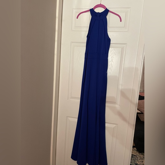 Royal blue mermaid gown - Picture 3 of 3